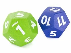 12-Sided Coated-Foam Dice